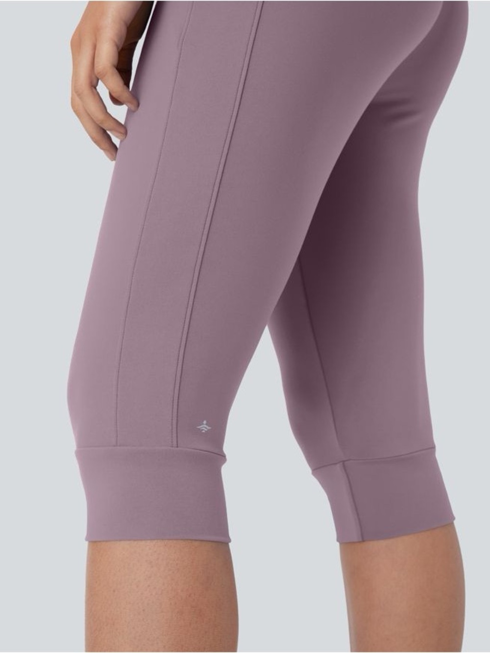 SoftlyZero Plush High Waisted Drawstring Pocket Yoga Pedal Pusher Joggers HALARA - Picture 5 of 9